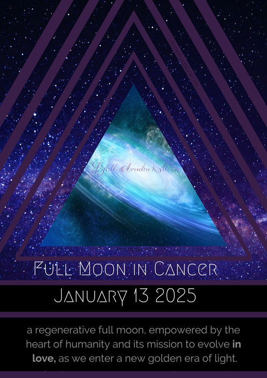 Full Moon in Cancer, January 13th 2025