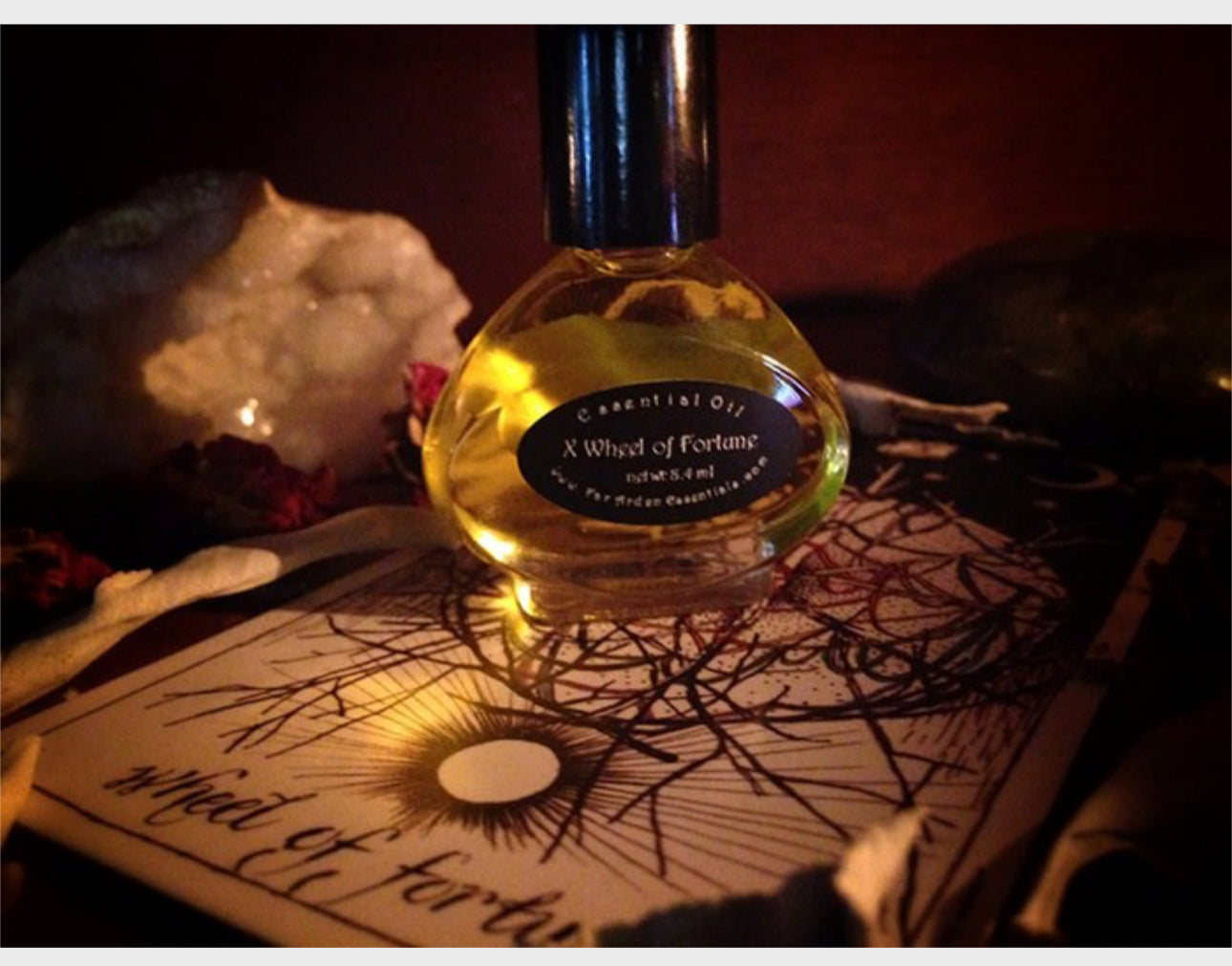 X Wheel of Fortune Essential Oil Blend for Ambition, Luck, Power, Respect, Ancient Wisdom, Energy, Leadership