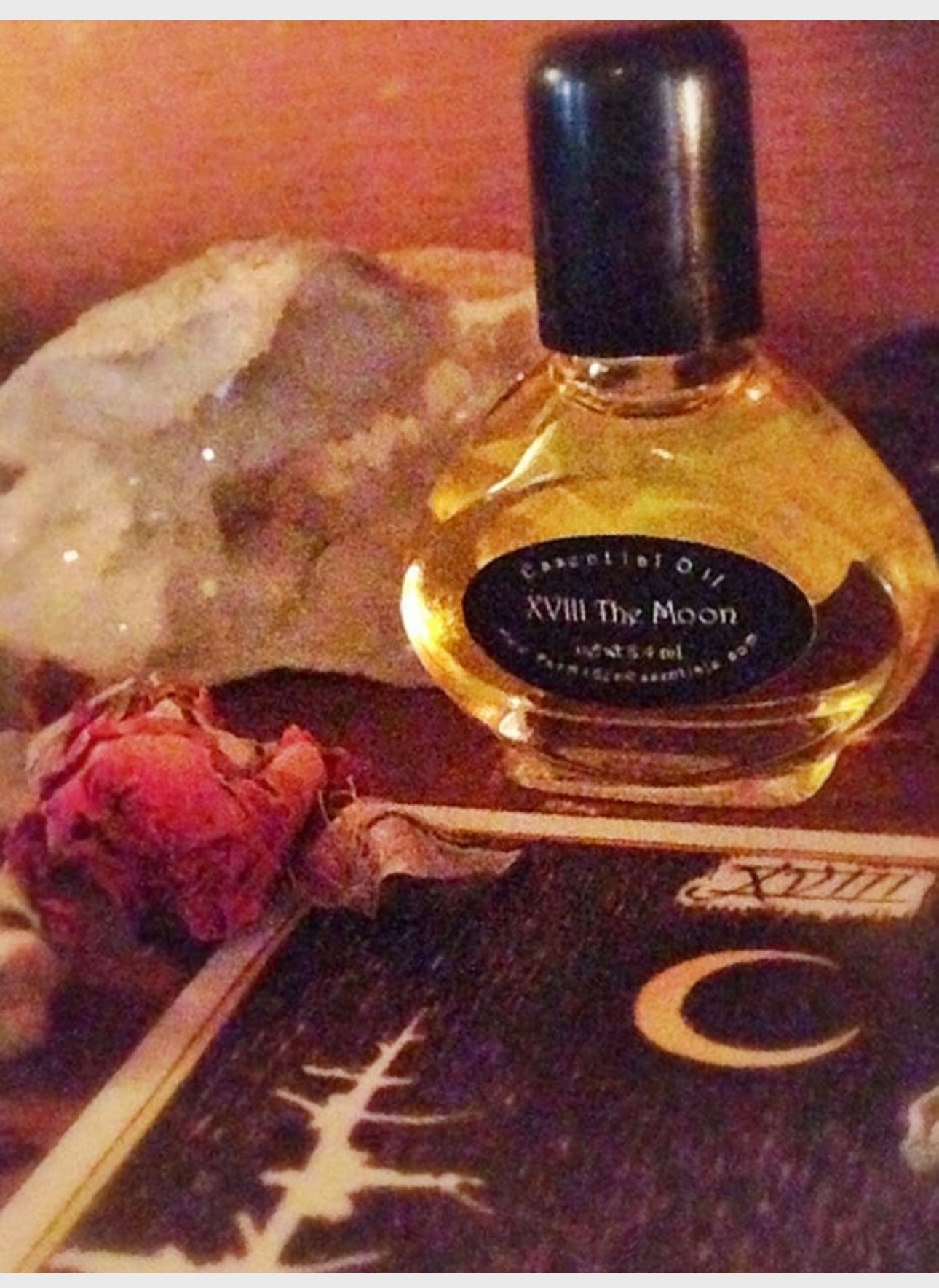 XVIIII The Moon Essential Oil Blend for Psychic Visions, Healing, Intuition, Feminine Energy, Dreamwork