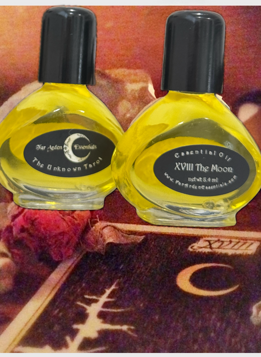 XVIIII The Moon Essential Oil Blend for Psychic Visions, Healing, Intuition, Feminine Energy, Dreamwork