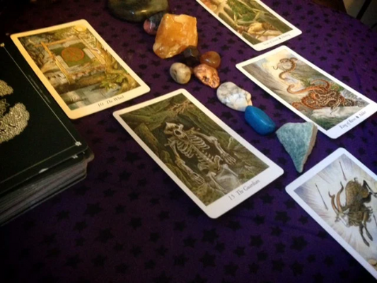 Shamanic Intuitive Tarot Reading by Lylith Aradia Moon: Wild Wood Tarot 5 Card Spread